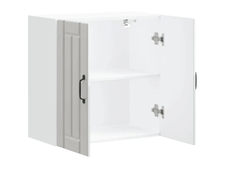 vidaXL Küchen-Hängeschrank Lucca Hochglanz-Weiß Holzwerkstoff 853819