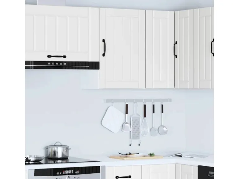 vidaXL Küchen-Hängeschrank Lucca Weiß Holzwerkstoff 853787