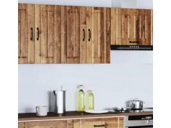 vidaXL Küchen-Hängeschrank Lucca Altholz-Optik Holzwerkstoff 853825