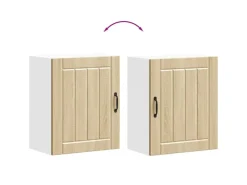 vidaXL Küchen-Hängeschrank Lucca Sonoma-Eiche Holzwerkstoff 853803