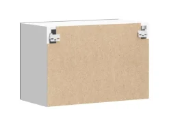 vidaXL Küchen-Hängeschrank Lucca Schwarz Holzwerkstoff 853838