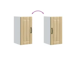 vidaXL Küchen-Hängeschrank Lucca Sonoma-Eiche Holzwerkstoff 853780