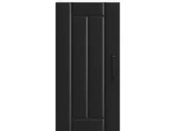 vidaXL Küchen-Hängeschrank Lucca Schwarz Holzwerkstoff 853778