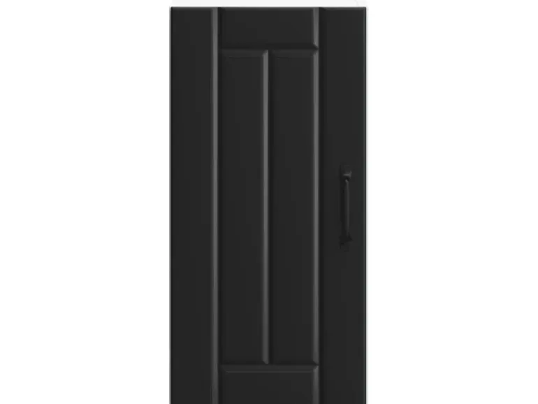 vidaXL Küchen-Hängeschrank Lucca Schwarz Holzwerkstoff 853778