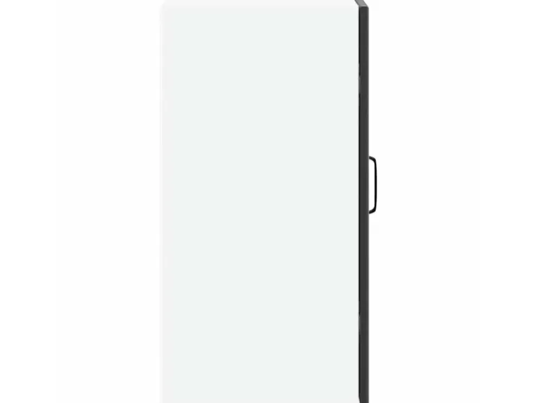 vidaXL Küchen-Hängeschrank Lucca Schwarz Holzwerkstoff 853778