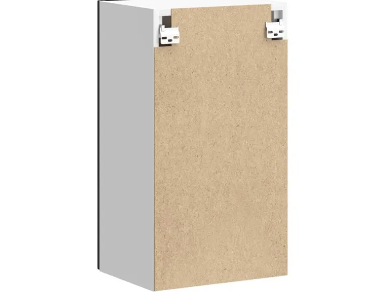 vidaXL Küchen-Hängeschrank Lucca Schwarz Holzwerkstoff 853778