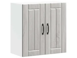 vidaXL Küchen-Hängeschrank Lucca Grau Sonoma Holzwerkstoff 853823