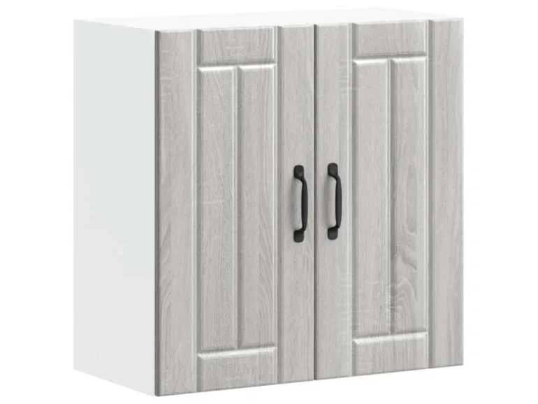 vidaXL Küchen-Hängeschrank Lucca Grau Sonoma Holzwerkstoff 853823