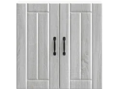 vidaXL Küchen-Hängeschrank Lucca Grau Sonoma Holzwerkstoff 853823