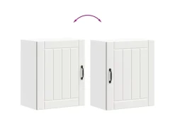 vidaXL Küchen-Hängeschrank Lucca Weiß Holzwerkstoff 853797