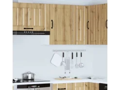 vidaXL Küchen-Hängeschrank Lucca Artisan-Eiche Holzwerkstoff 853796