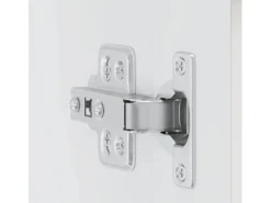 vidaXL Küchen-Hängeschrank mit Glastür Porto Hochglanz-Weiß 854149