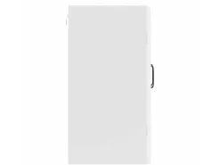 vidaXL Küchen-Hängeschrank mit Glastür Kalmar Weiß Holzwerkstoff 853667