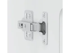 vidaXL Küchen-Hängeschrank mit Glastür Kalmar Weiß Holzwerkstoff 853667