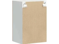 vidaXL Küchen-Hängeschrank mit Glastür Porto Altholz-Optik 854015