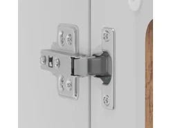 vidaXL Küchen-Hängeschrank mit Glastür Altholz-Optik Holzwerkstoff 853855