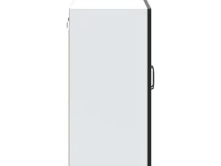 vidaXL Küchen-Hängeschrank mit Glastür Kalmar Schwarz Holzwerkstoff 853608