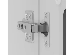 vidaXL Küchen-Hängeschrank mit Glastür Kalmar Schwarz Holzwerkstoff 853608