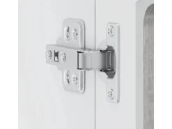 vidaXL Küchen-Hängeschrank mit Glastür Lucca Grau Sonoma Holzwerkstoff 853913