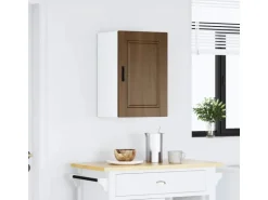 vidaXL Küchen-Hängeschrank Porto Braun Eichen-Optik Holzwerkstoff 854034