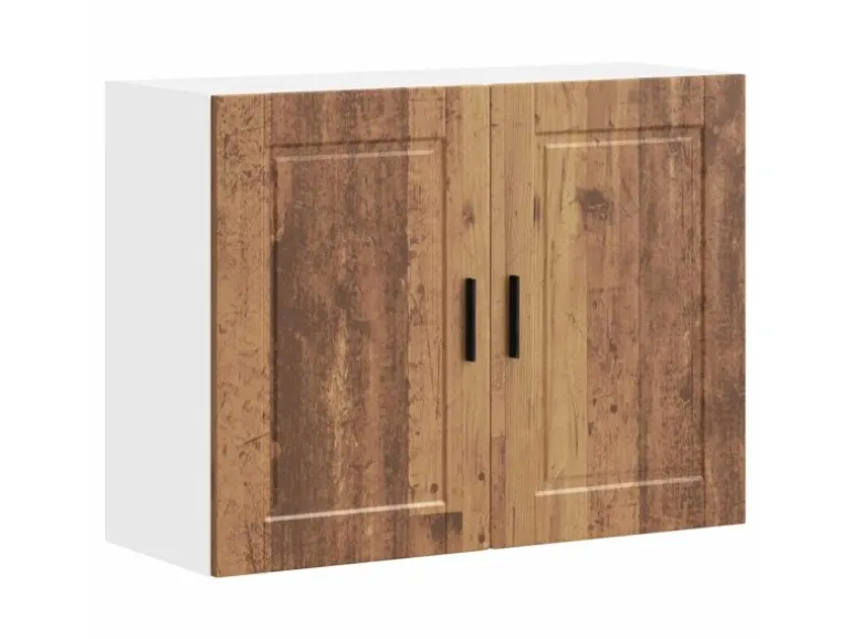 vidaXL Küchen-Hängeschrank Porto Altholz-Optik Holzwerkstoff 854075