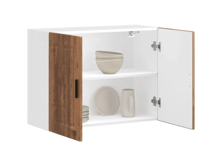 vidaXL Küchen-Hängeschrank Porto Altholz-Optik Holzwerkstoff 854075