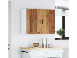 vidaXL Küchen-Hängeschrank Porto Altholz-Optik Holzwerkstoff 854075