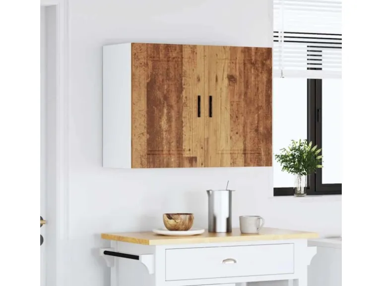 vidaXL Küchen-Hängeschrank Porto Altholz-Optik Holzwerkstoff 854075