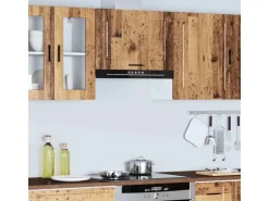vidaXL Küchen-Hängeschrank Porto Altholz-Optik Holzwerkstoff 854085
