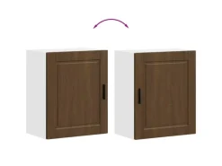 vidaXL Küchen-Hängeschrank Porto Braun Eichen-Optik Holzwerkstoff 854051