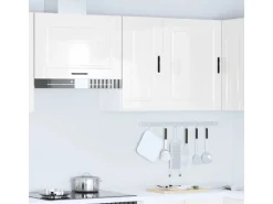 vidaXL Küchen-Hängeschrank Porto Hochglanz-Weiß Holzwerkstoff 854019