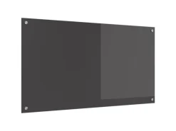 vidaXL Küchenrückwand Dunkelgrau 110 x 60 x 0,6 cm Gehärtetes Glas 42001312