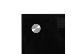 vidaXL Küchenrückwand Schwarz 100x40 cm Hartglas 249490