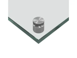 vidaXL Küchenrückwand Transparent 100 x 50 cm Gehärtetes Glas 42018030