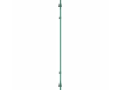 vidaXL Küchenrückwand Weiß 70x50 cm Hartglas 249452