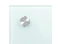 vidaXL Küchenrückwand Weiß 100x60 cm Hartglas 249462