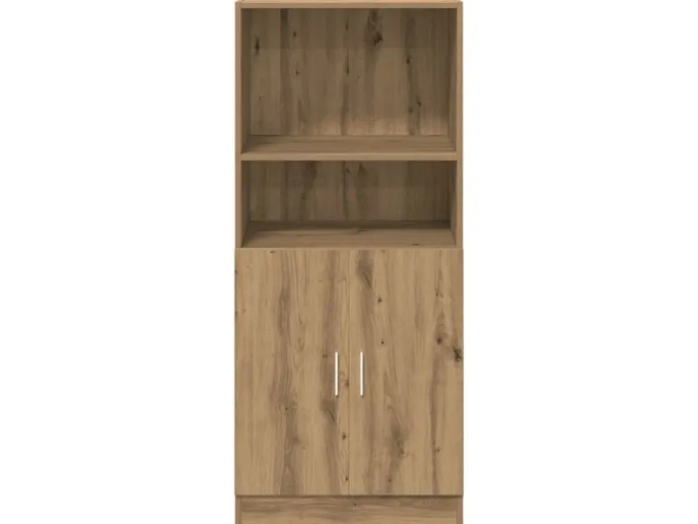 vidaXL Küchenschrank Artisan-Eiche 57x41,5x131,5 cm Holzwerkstoff 860129