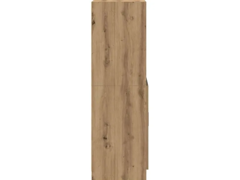 vidaXL Küchenschrank Artisan-Eiche 57x41,5x131,5 cm Holzwerkstoff 860129