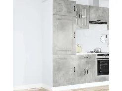 vidaXL Küchenschrank Kalmar Betongrau Holzwerkstoff 853631