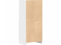 vidaXL Küchenschrank Weiß 57x41,5x131,5 cm Holzwerkstoff 860121
