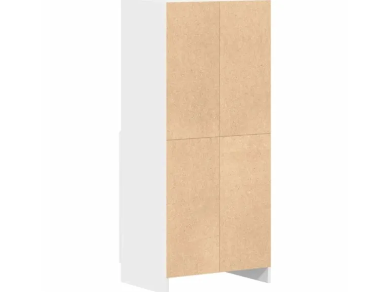 vidaXL Küchenschrank Weiß 57x41,5x131,5 cm Holzwerkstoff 860121