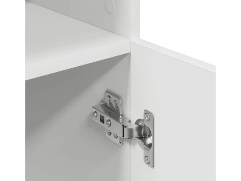 vidaXL Küchenschrank Weiß 57x41,5x131,5 cm Holzwerkstoff 860121