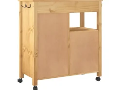 vidaXL Küchenwagen MONZA 84x40x90 cm Massivholz Kiefer Modell 14