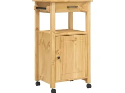 vidaXL Küchenwagen MONZA 48x40x90 cm Massivholz Kiefer Modell 9