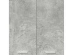 vidaXL Küchenwandschrank Betongrau 60x31x60 cm Holzwerkstoff 861228