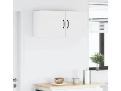 vidaXL Küchenwandschrank mit Regal Weiß 40 x 31 x 40 cm Holzwerkstoff 884514