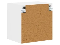 vidaXL Küchenwandschrank mit Regal Weiß 40 x 31 x 40 cm Holzwerkstoff 884514