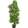 vidaXL Künstliche Pflanze Lorbeerbaum mit Topf Grün 120 cm