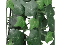 vidaXL Künstlicher Efeu Grün 90 cm 2 Stück