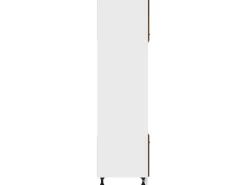 vidaXL Mikrowellenumbauschrank Braun Eichen-Optik 60x57x207 cm